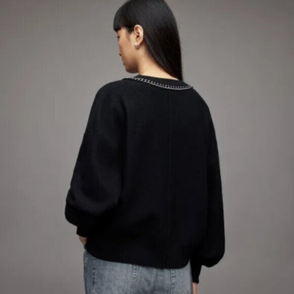 All Saints Chain Jumper Sweater - new with tags - Picture 2 of 6